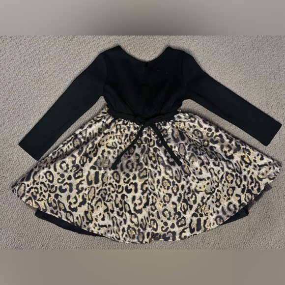 Sweet Heart Rose Dress Leopard/Cheetah print - Picture 3 of 4